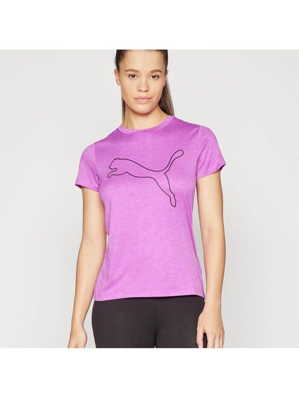 NWT Puma Essential Logo Active Tee L